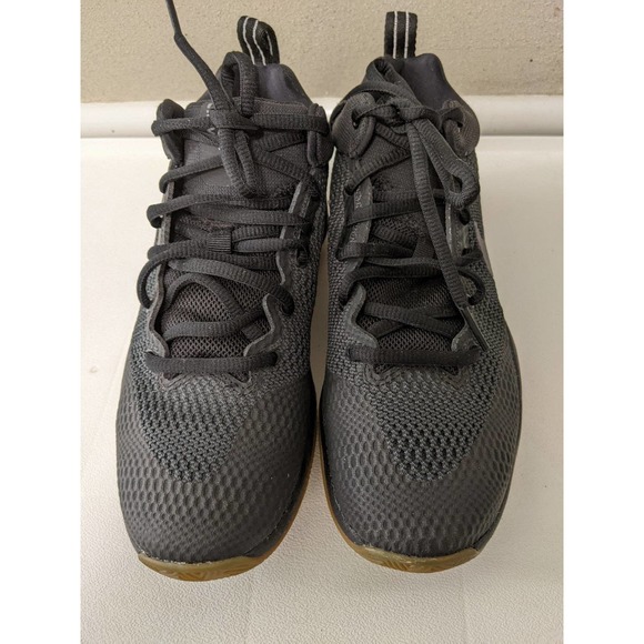 Sz 5.5 5 1/2 NIKE Zoom Rev Holographic Black Gum Basketball main image 6
